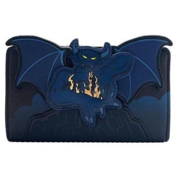 Loungefly Disney‎ Fantasia - Chernabog Bald Mountain Wallet Glow in UV Light US